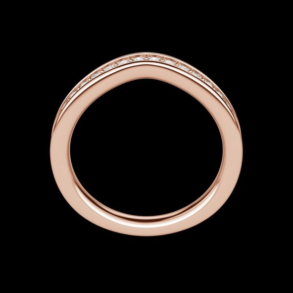 Iris Bold Wedding Band - Picture 4 of 9